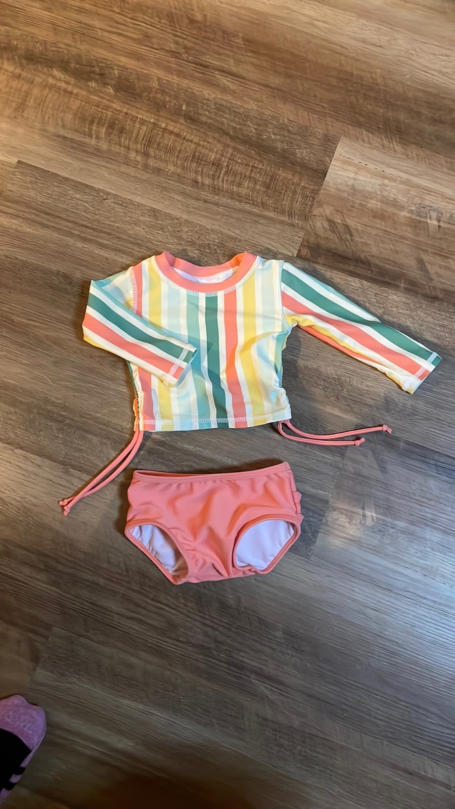Ruffle Butts Tankini Long Sleeve (NEW WITHOUT TAGS)