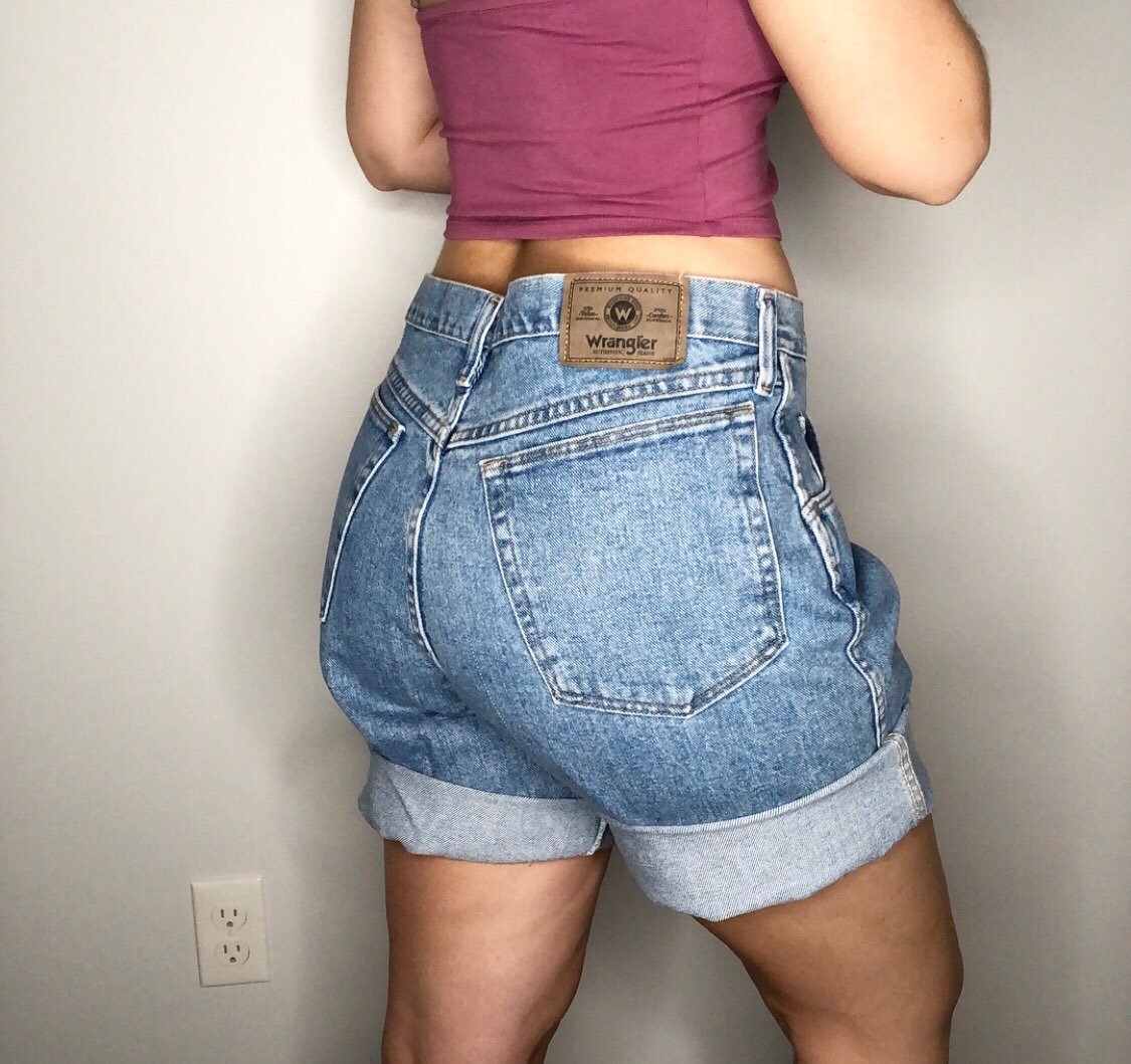 Wrangler High Waisted Shorts