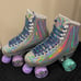 Jackson Evo Size 9 Metallic Holographic Outdoor Roller Skates