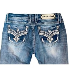 Rock Revival cropped/capris size 29