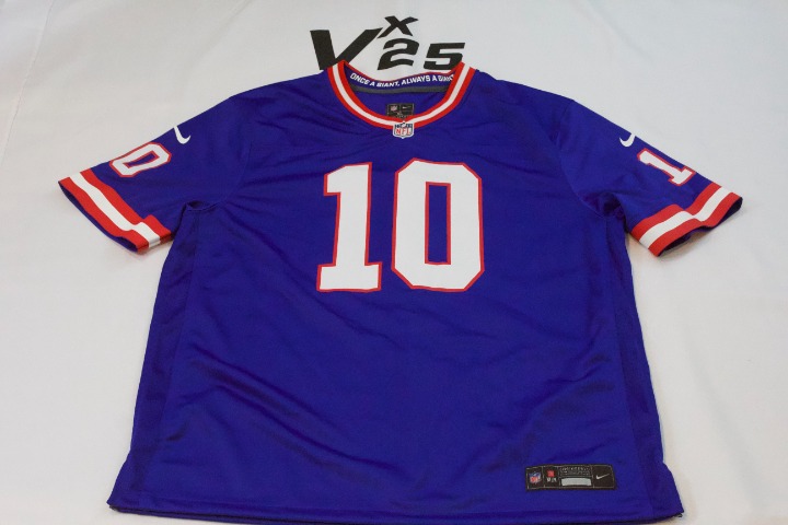 Men's Nike On Field New York Giants Eli Manning Throwback Alternate Jersey XL