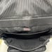 TUMI Black Leather Messenger 16 Laptop Brief Expandable Bag No Shoulder Strap