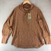 PrAna Frieda Top Pullover Sweater Baked Blush Women's Large Mock Neck 79 NEW