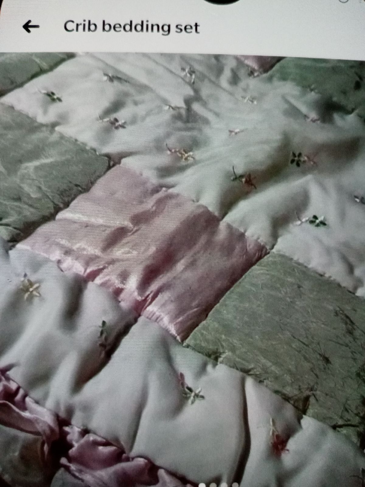 crib bedding set