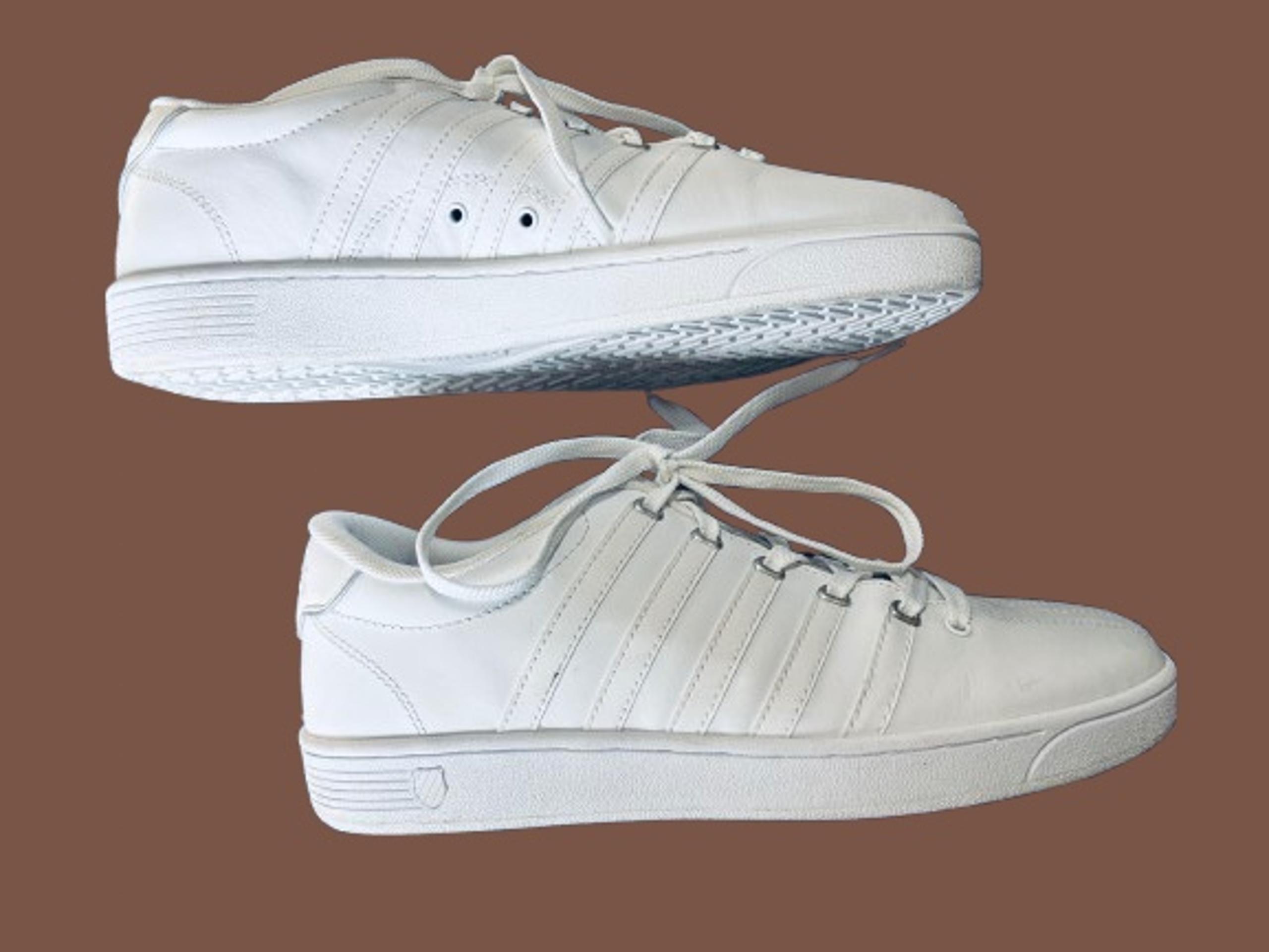 K Swiss Men's White Casual Sneakers Size 8