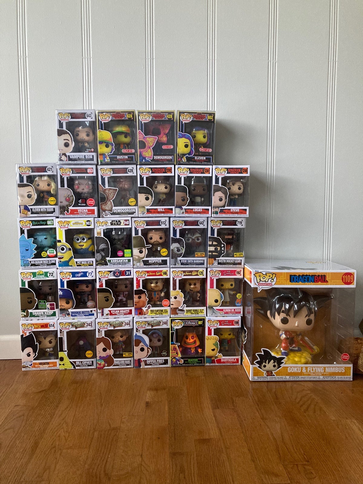Funko pop lot stranger things exclusive chase and more