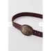 Urban Outfitters Pax Plate Buckle Leather Belt NWT