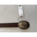 Urban Outfitters Pax Plate Buckle Leather Belt NWT