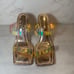 Good American Womens 8 Cinder-F*cking Rella Iridescent Wedge Heel