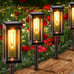 Solar Pathway Lights Outdoor Solar Outdoor Lights 6-Pack fesjdkha
