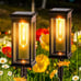 Solar Pathway Lights Outdoor Solar Outdoor Lights 6-Pack fesjdkha