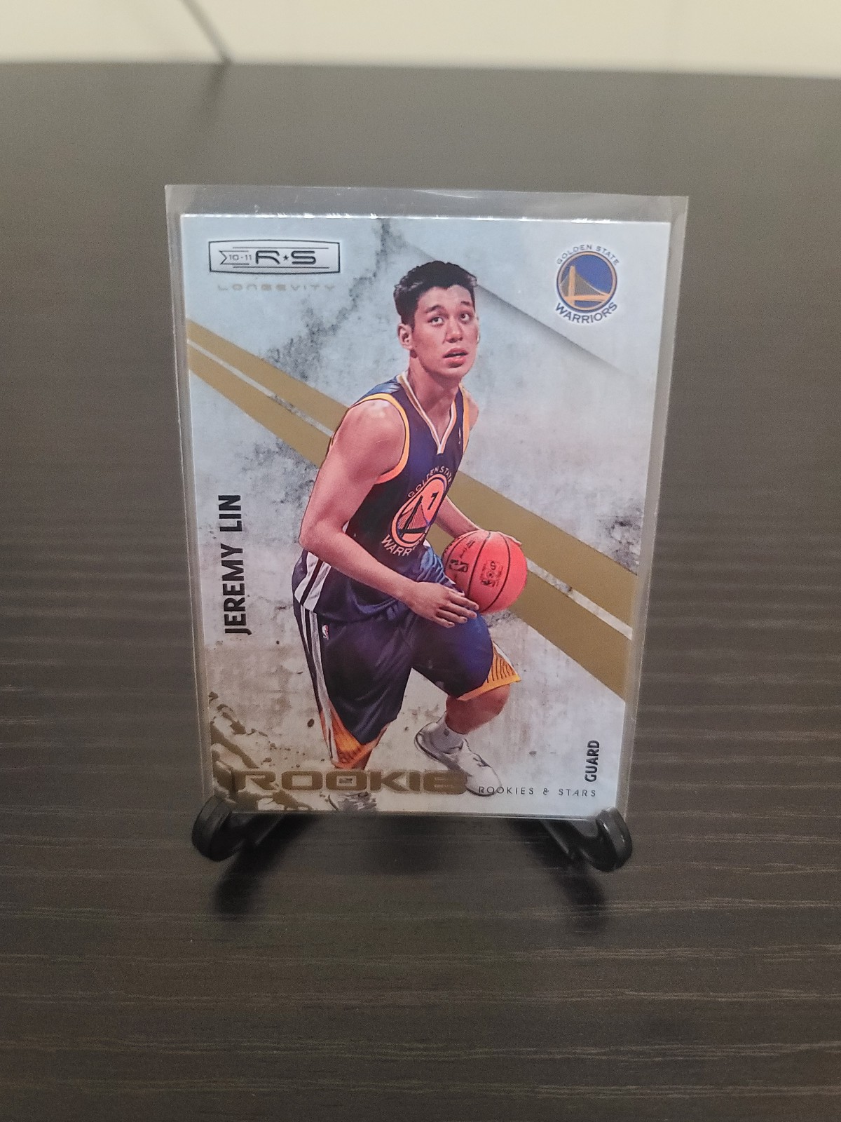 Jeremy Lin Rookie Warriors NBA basketball card
