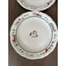 Pfaltzgraff Snow Village Snowman Dinner Plates Christmas Holiday 11'' Set of 4