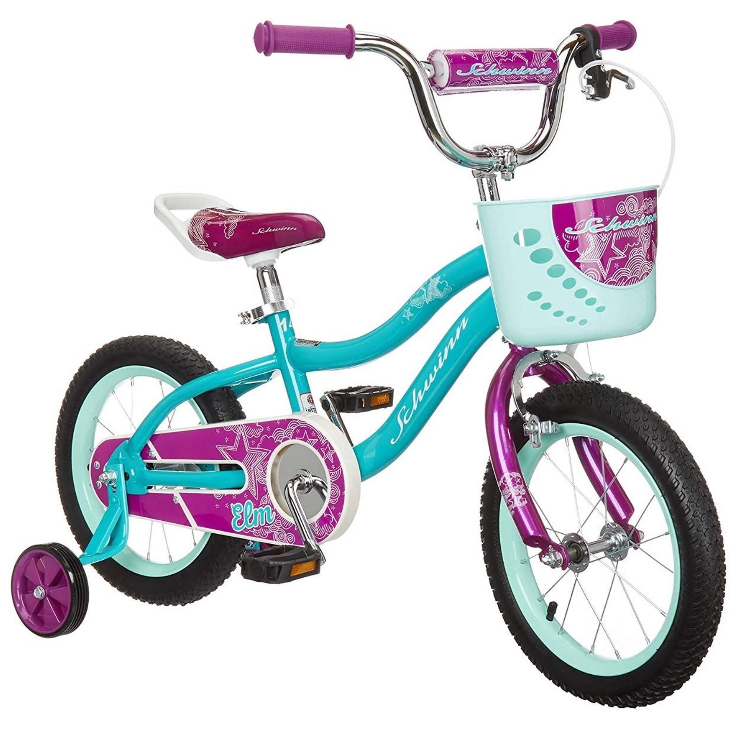 Girls Kids Schwin 12" Elm Teal Bike