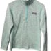 Patagonia Better Sweater,Patagonia pull over 3/4 zip, Green mint size:S