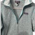 Patagonia Better Sweater,Patagonia pull over 3/4 zip, Green mint size:S