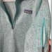 Patagonia Better Sweater,Patagonia pull over 3/4 zip, Green mint size:S