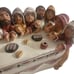 Jesus and His Twelve Disciples LAST SUPPER Original Art Clay Pottery folk art