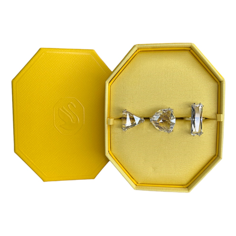 Swarovski Mesmera cocktail ring Set (3), Mixed cuts 50 EUR / 5 USA