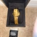 Lightly Used Nixon Small Gold Kensington Watch with Unused Extra Links in bag