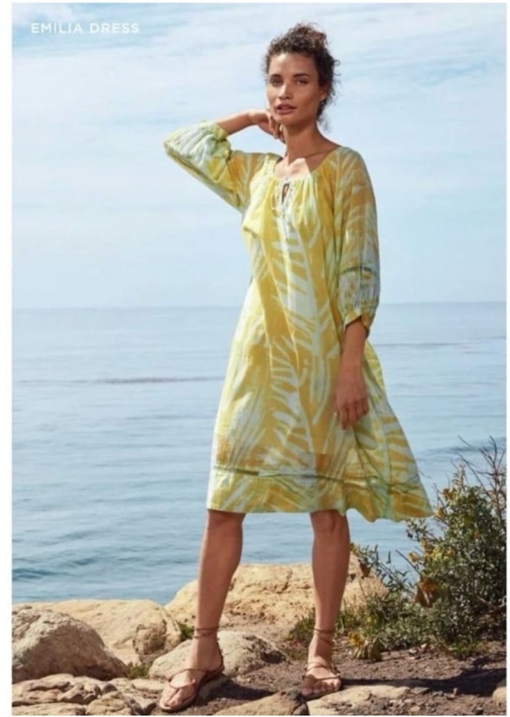 Johnny Was Amanda Bond Collab Emilia Midi Dress, XS/S