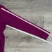 MICHAEL STARS Helen Snap Front Top Sz. XS Madison Brushed Jersey Berry Purple