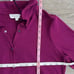 MICHAEL STARS Helen Snap Front Top Sz. XS Madison Brushed Jersey Berry Purple