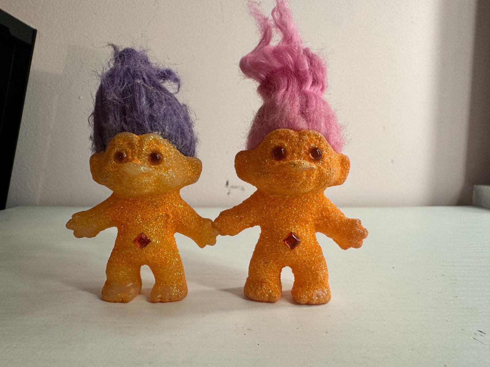 troll doll DAM limited edition set of 2