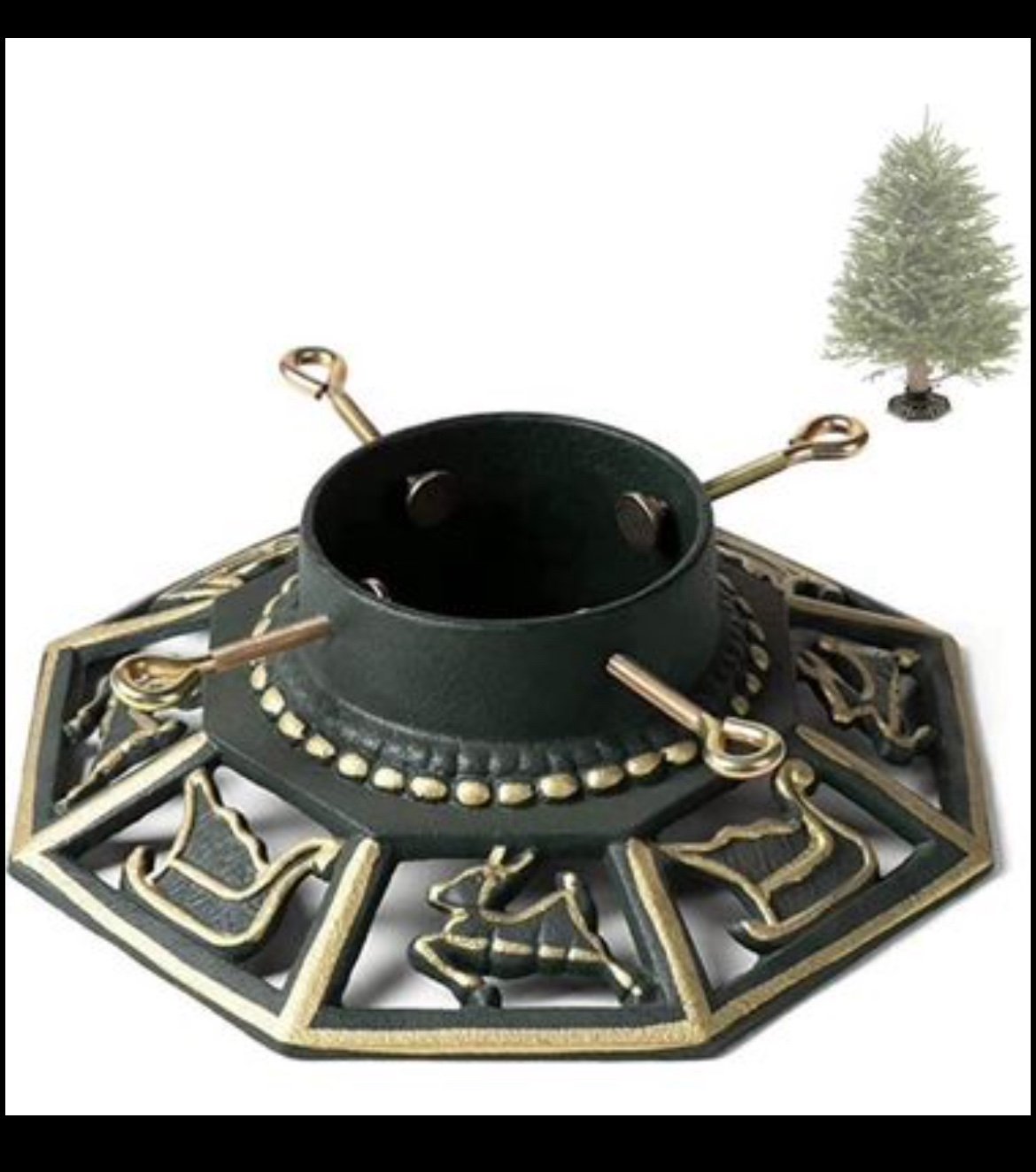 New Ventray Christmas Tree Stand with Water Reservoir.