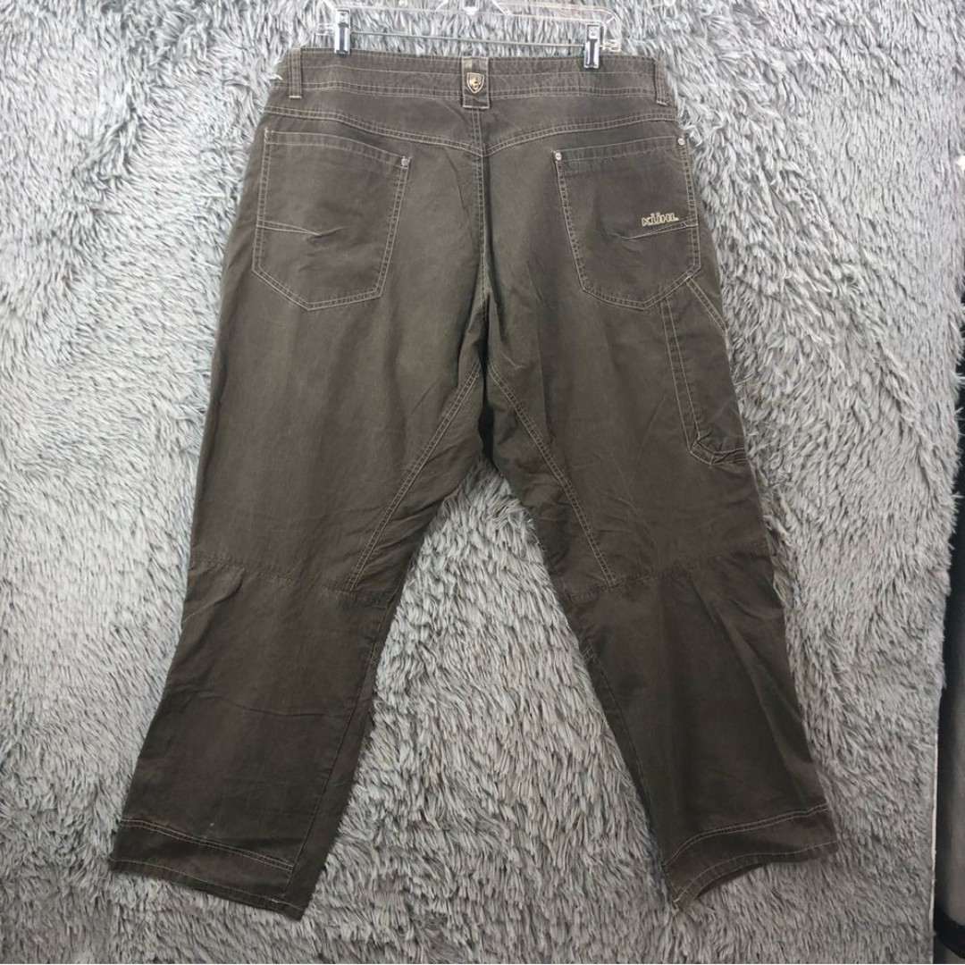 Kuhl Mens 40 x 30 Revolvr Crag Series Gray Born in the Mountains Hiking Pants