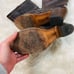 Frye 77231 'Jane' Dark Brown Antique tall Riding Heeled Boots Size 6.5