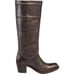 Frye 77231 'Jane' Dark Brown Antique tall Riding Heeled Boots Size 6.5