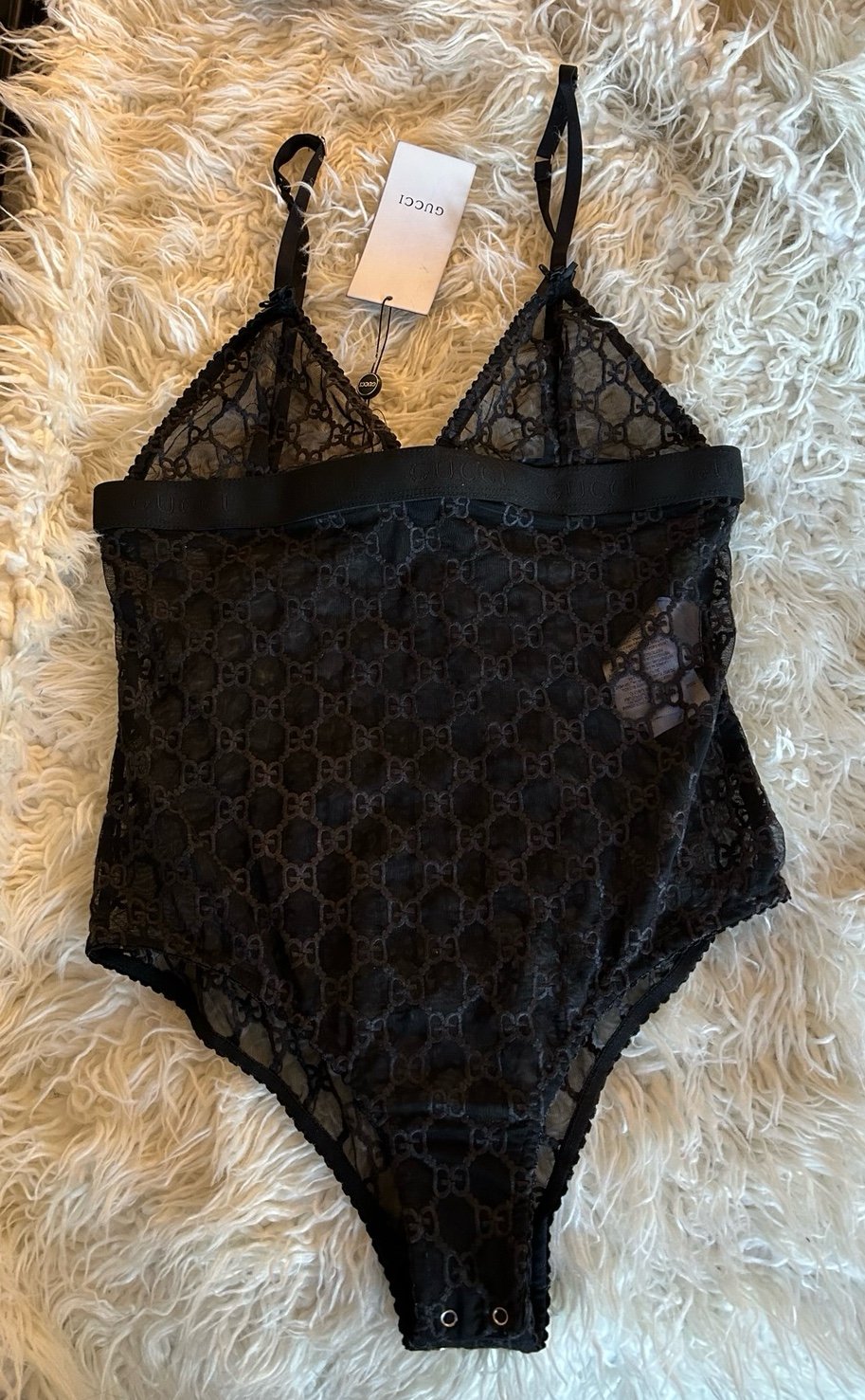 Gucci bodysuit Black