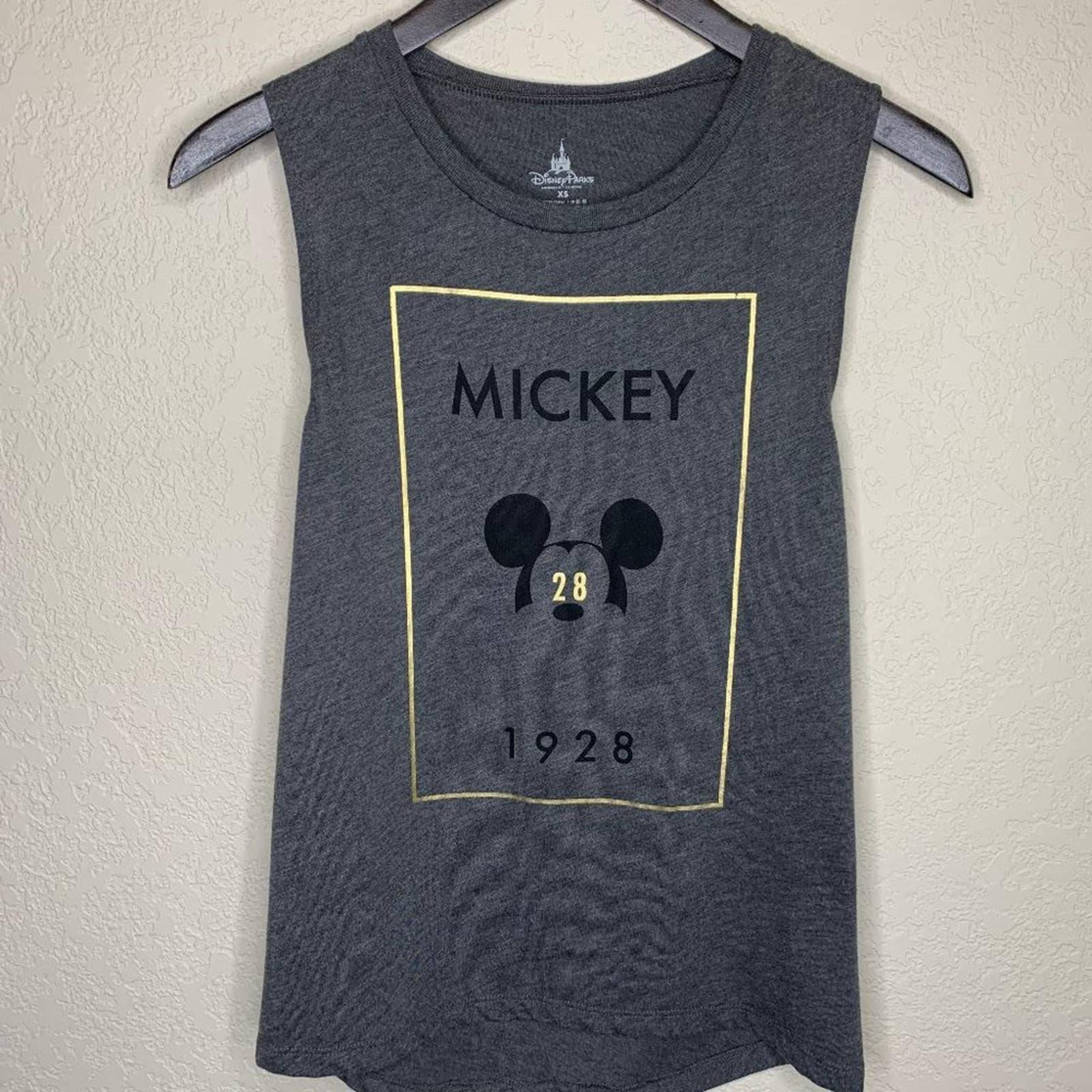 Disney Parks Millenial Mickey grey tank
