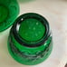 Vintage Anchor Hocking Forest Custard Cups w/Saucers