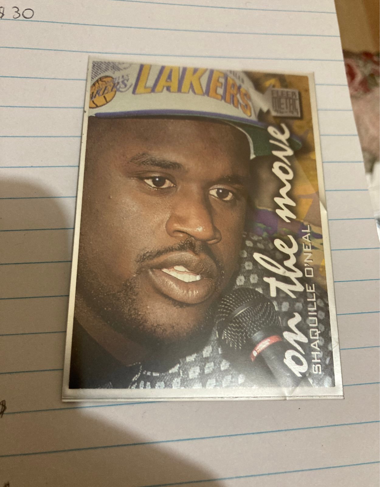 Shaquille O'neal card