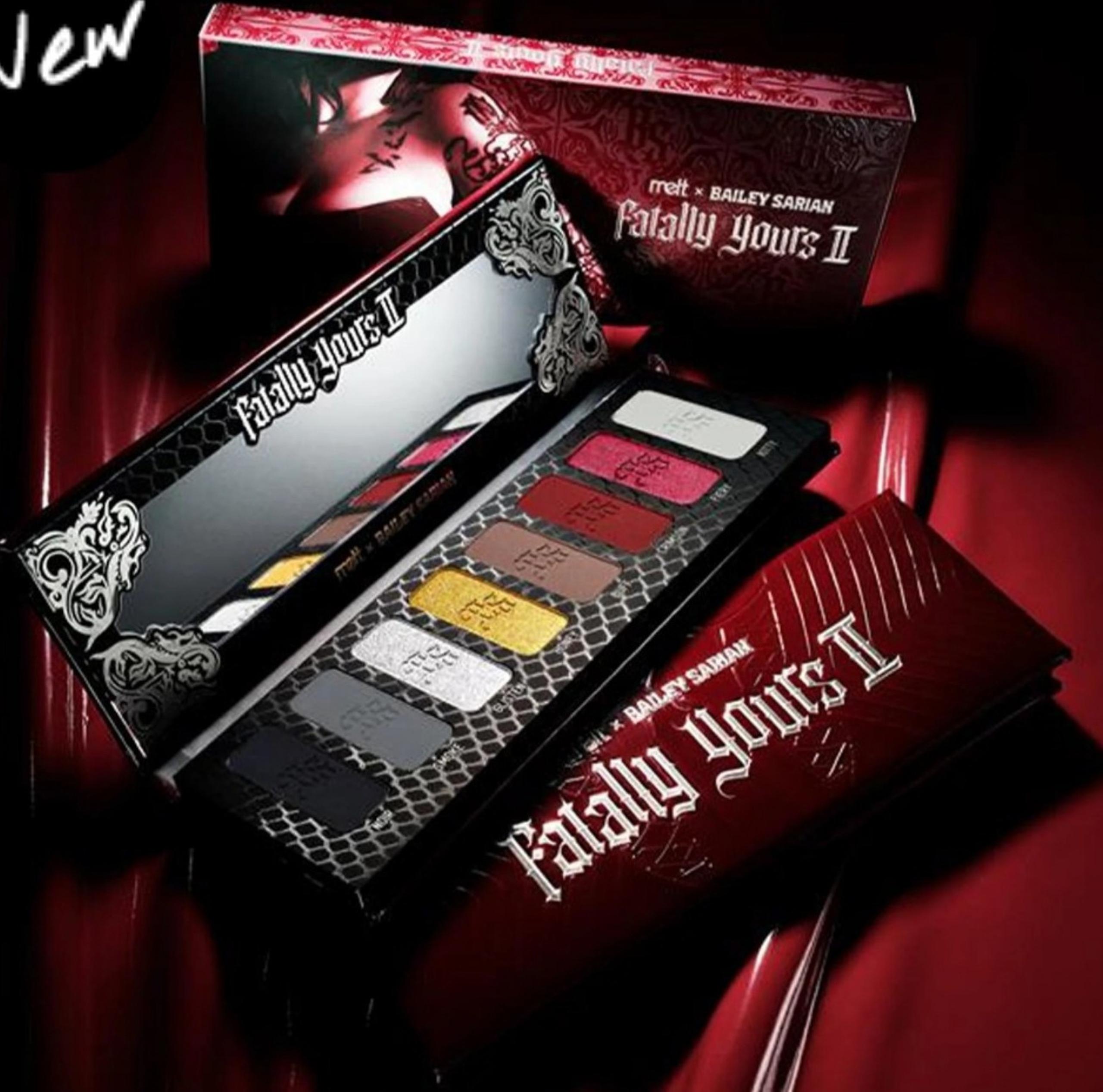 x Bailey Sarian Fatally Yours 2 Eyeshadow Palette - Melt Cosmetics