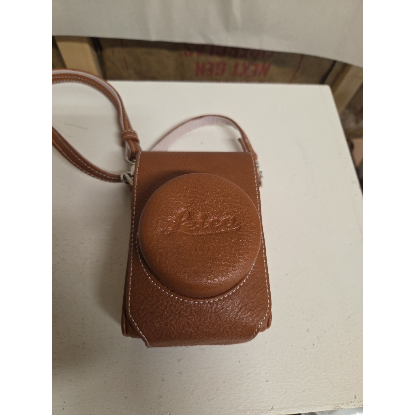 Genuine Leica 18669 Brown Leather Case for Leica D-LUX 3 Camera