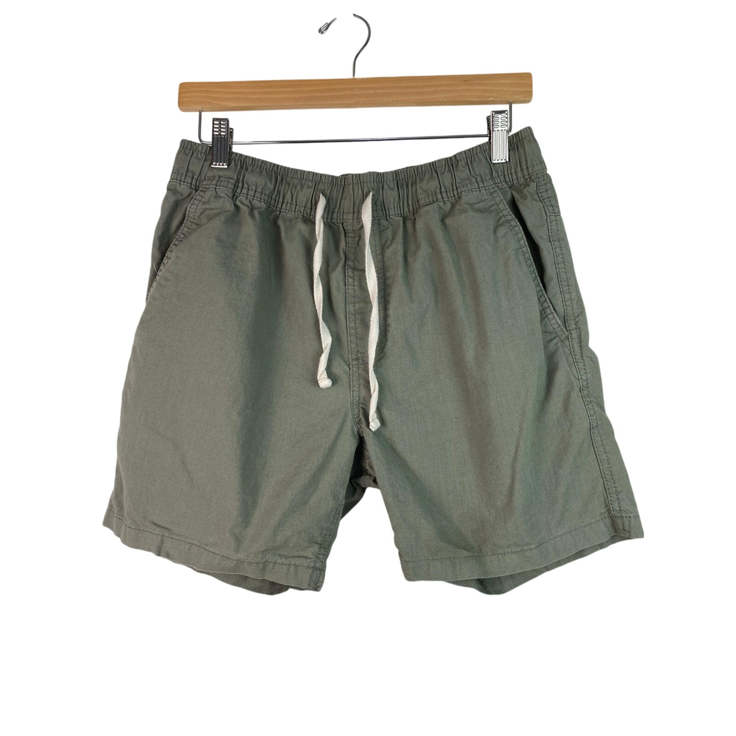 Cotton On Easy Short Women's M Green Elastic Drawstring Waist Pull-On Shorts