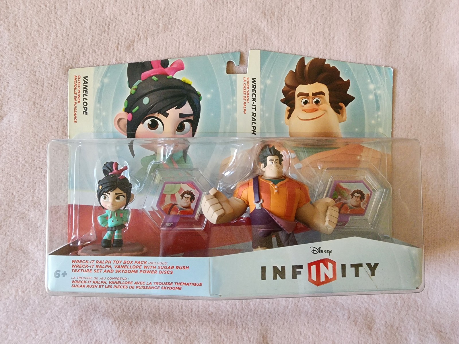 Disney Infinity Wreck it Ralph Toy Box Interactive Figures and Disc's New Sealed