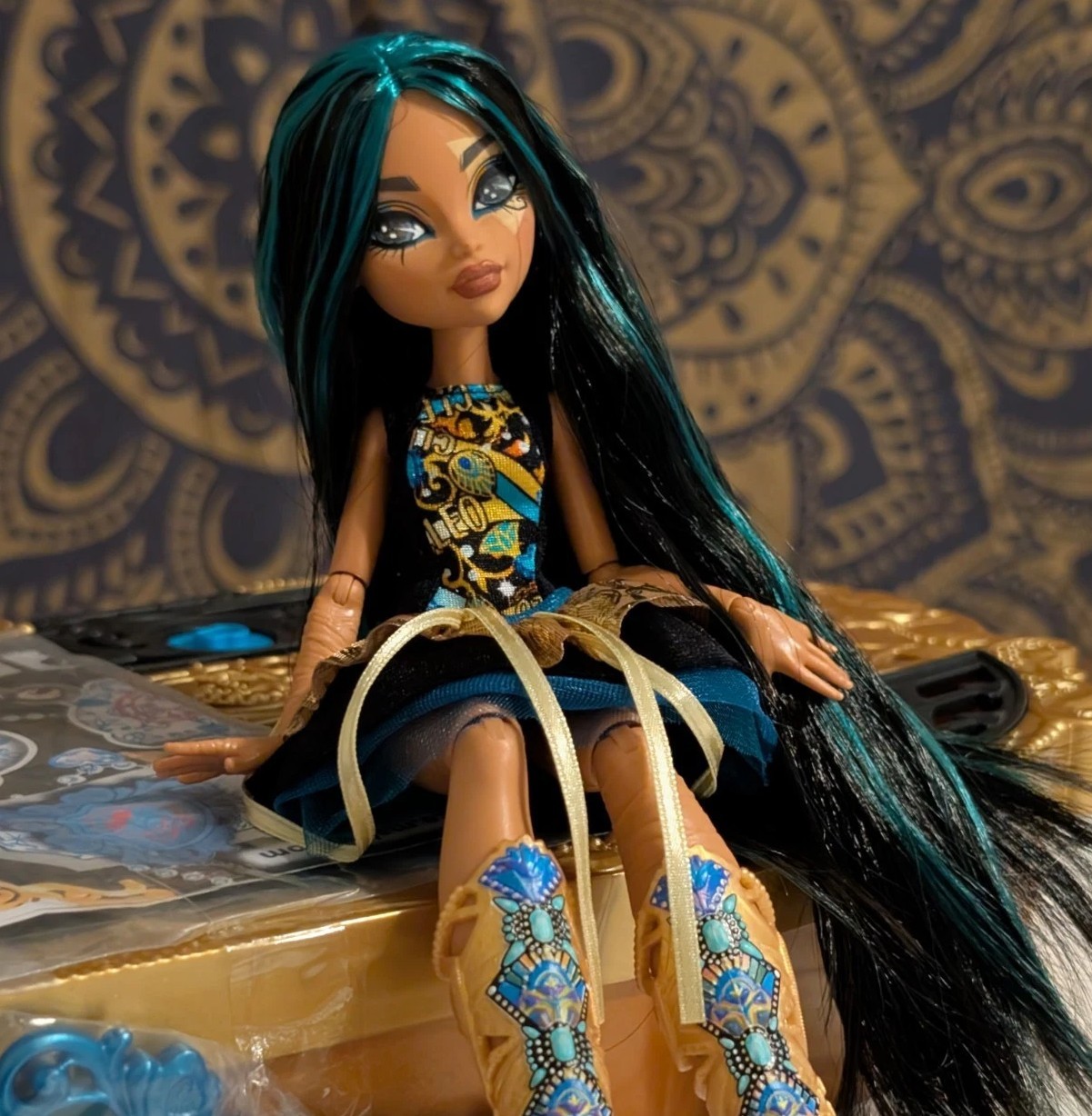 Monster High Skulltimate Secrets: Monster Mysteries (SS4) Cleo de Nile Custom