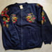 Embroidered Dragon Navy Souvenirs Jacket L