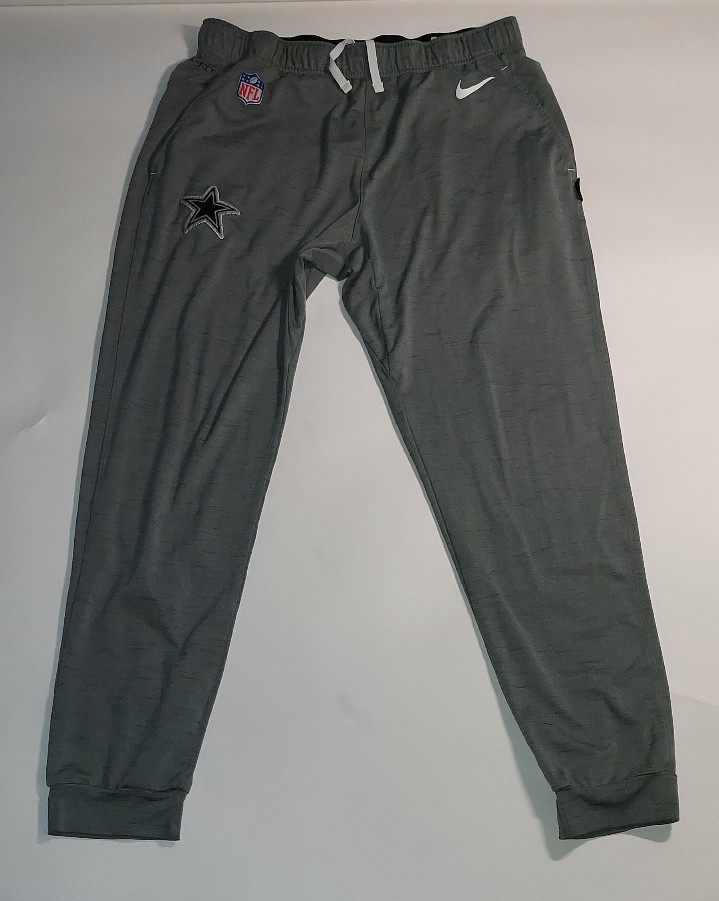 Nike Dri-FIT Player (NFL Dallas Cowboys) Heather Grey Pants Size Large