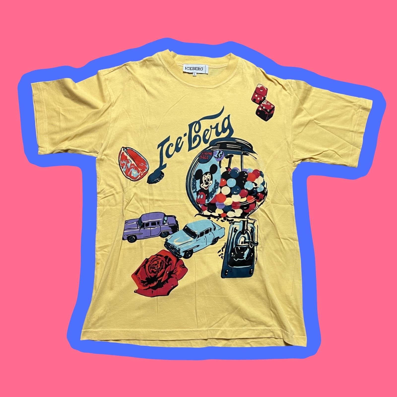 Vintage Disney Mickey Gum Ball Iceberg T-Shirt