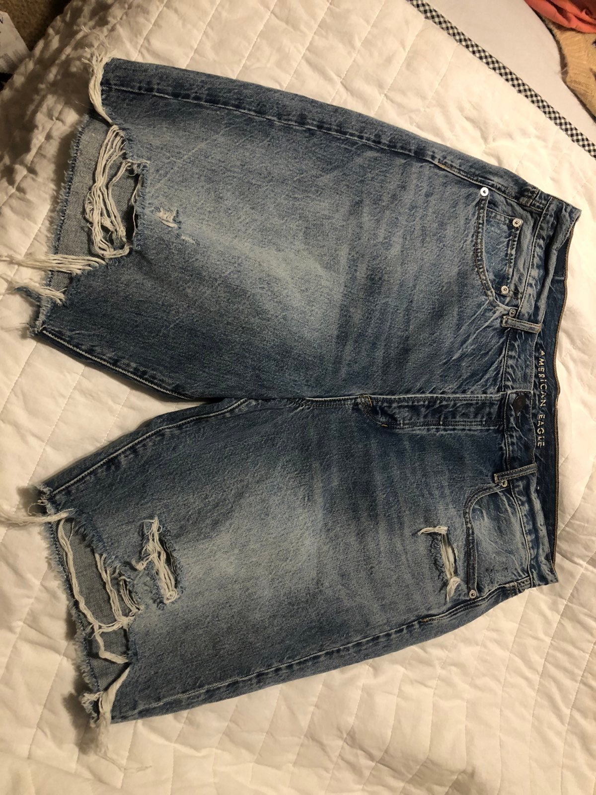 Womens American Eagle Distressed Shorts