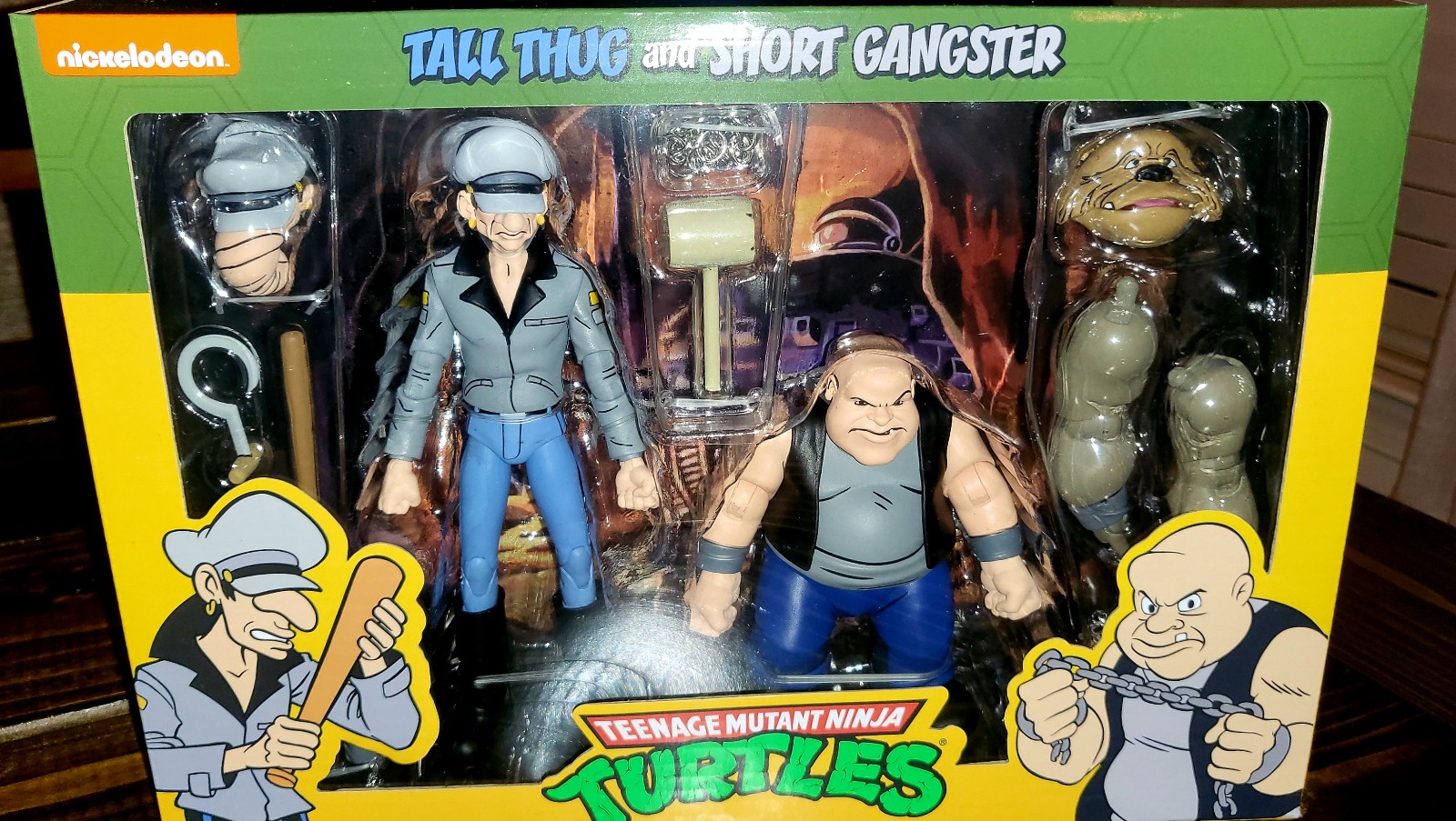 NECA TMNT Tall Thug and Short Gangster (Target Haulothon Exclusive)