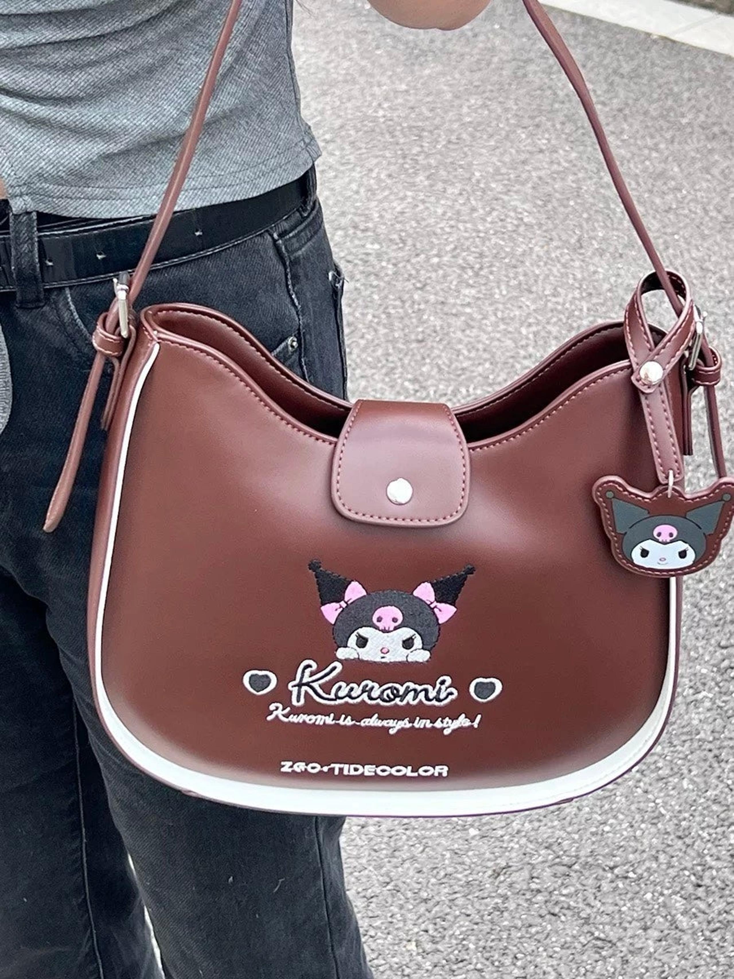 Sanrio characters Kuromi Women's Tote bag shoulder bag
