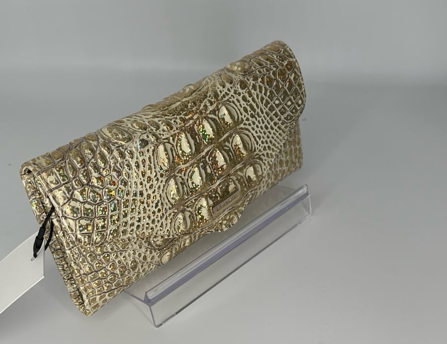 Brahmin hologram Veronica wallet Melbourne genuine leather