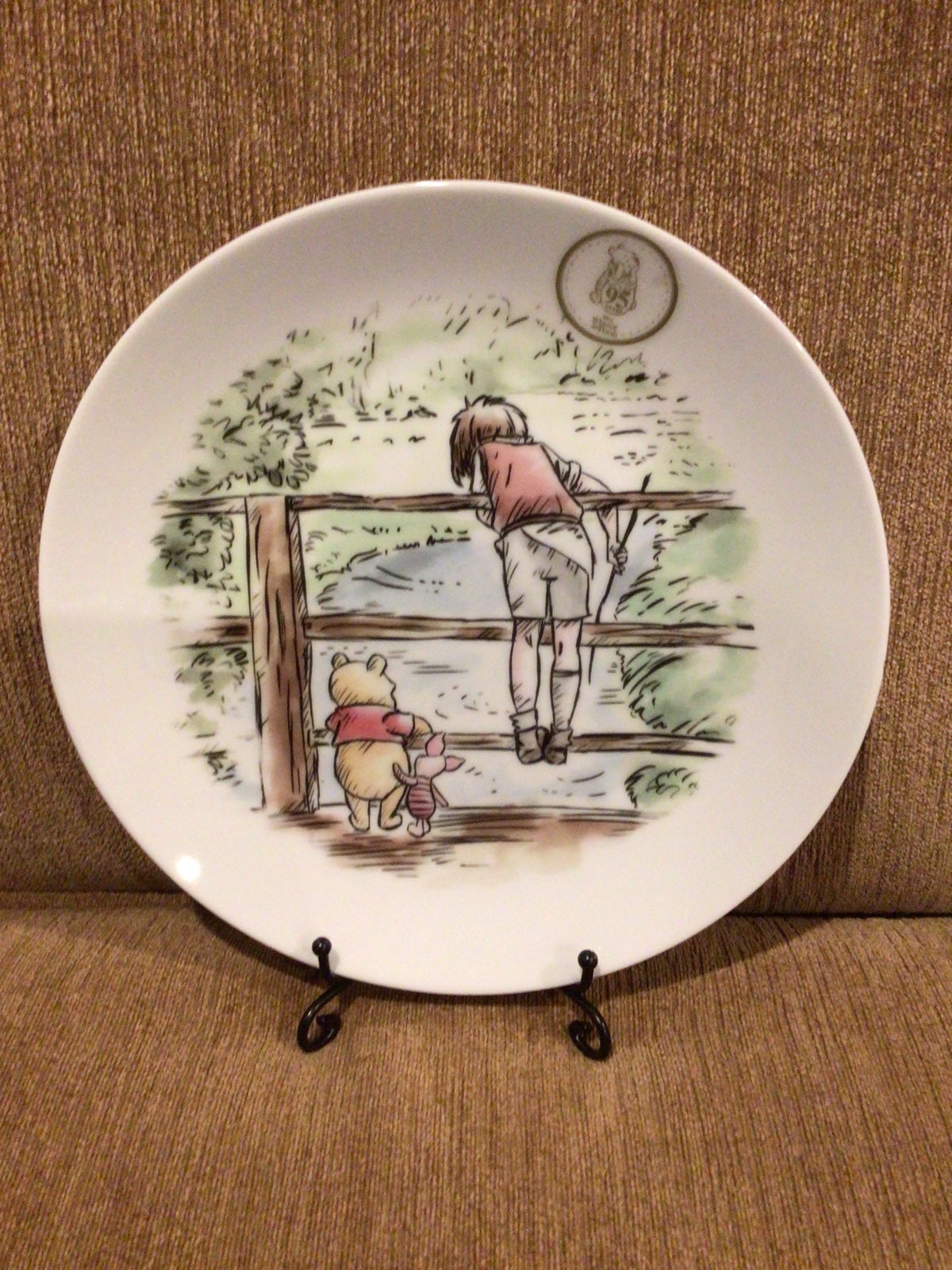Winnie The Pooh 95th Anniversary Exploring Salad Plates Set of 4