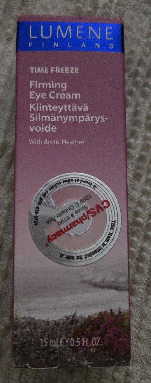 Lumene Time Freeze Firming Eye Cream